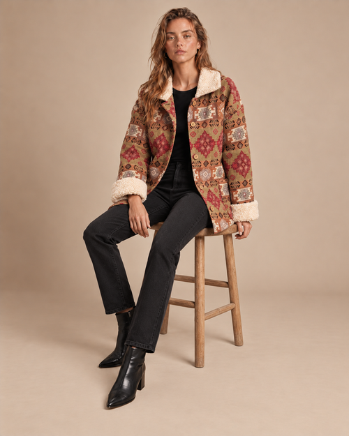 Handcrafted Sherpa Anatolian Coat