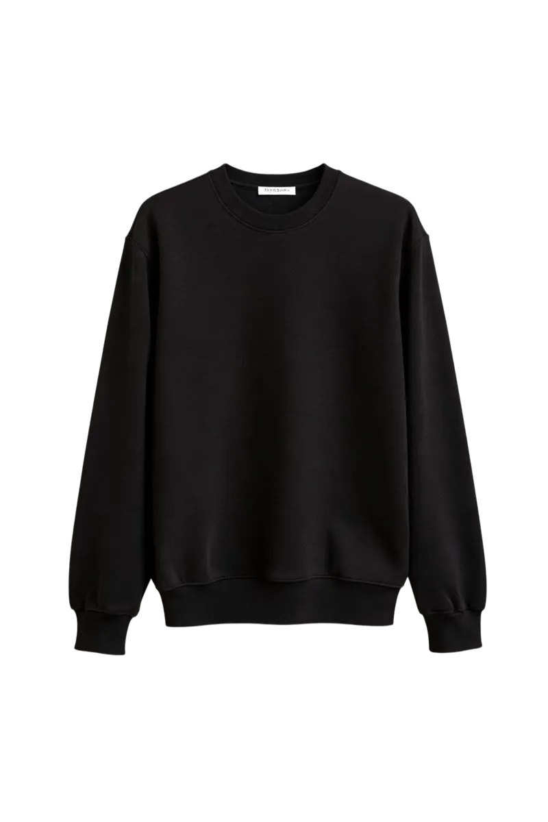 Oversized Black Sweatshirt